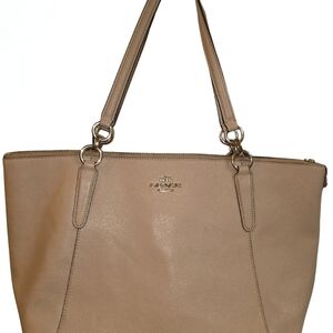 Coach Tan Leather Ava Tote